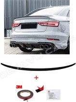 OEM Line - Achterklep spoiler lip voor Audi A3 8V, S3, RS3, S line Sedan Limousine 2012 2013 2014 2015 2016 2017 2018 2019