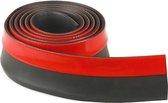 AutoStyle Easy-Lip Universele Voorspoiler/Sideskirt 225cm Zwart EPDM Rubber