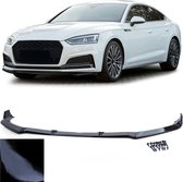 Audi A5 F5 Vanaf 2016 Spoiler Voorspoiler Splitter Lip Hoogglans Zwart