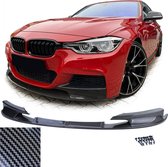 Bmw 3 Serie F30 F31 LCI M Pakket Spoiler Carbon Look Voorspoiler Splitter 320 325 330 335 M3