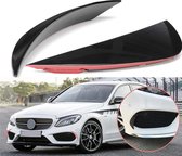 Mercedes C Klasse W205 AMG Styling Canard Spoiler Bumper Air Vent Splitter C63 C180 C200 C260 C300