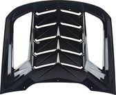 Vintage stijl achterruit Louvers voor Ford Mustang - zon schaduw Cover – Louvers – Schaduw covers – Vintage stijl – Voor Ford Mustang – Ford Mustang – Lamellen - Zwart