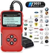 DynaBright - OBD2 Scanner voor Auto - Uitleesapparatuur Auto - Storing Zoeken - Diagnosecomputer - OBD2 - Uitleesapparatuur - OBD