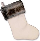 Unique Living | Cosy Christmas sock white