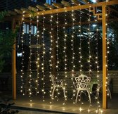 Kerstverlichting LED Gordijn - 300 LED's - 3x3 meter