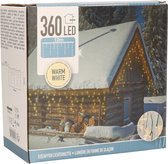 Kerstverlichting - IJspegel - Lichtgordijn - 12 meter - IJspegel - 360 LED's - Warm wit - voor binnen & buiten