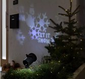 projectorlamp LED Sneeuwvlok Kerst Projector halloween 8 patronen binnen en buiten