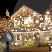 Led lichteffect projector - sneeuwvlokken - outdoor IP44