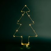 kerstboomgoud met led verlichting