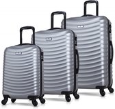 Pochon Travel Force - Kofferset - Hardcase -  Maat M L XL - Grijs - 3-delig