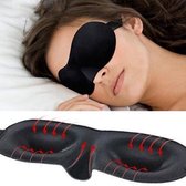 Slaapmasker Deluxe - Black Eye Mask