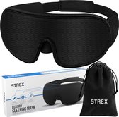 Strex Luxe Slaapmasker - 3D Ergonomisch - 100% Verduisterend - Traagschuim - Slaap Masker - Oog Masker