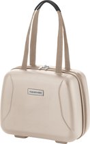 CarryOn ‘Skyhopper’ Beautycase| Make-up Koffer | Luxe Toilettas Dames | Met cijferslot | Maat: 33,5 x 28 x 18 | 5 jaar garantie | Champagne