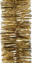 1x Kerstslingers goud 270 cm - Guirlande folie lametta - Gouden kerstboom versieringen