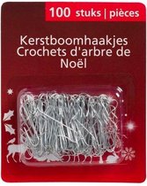 Kerstboomhaakjes 100 stuks - kerstbalhaakjes - haakjes voor kerstbal in de kerstboom