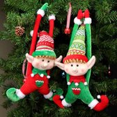 Kerst Poppen Set Elfjes (2 stuks)