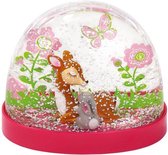 sneeuwbol Bambi Stampertje glitterbol