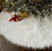 Kerstboomrok - kerstboomkleed wit 78cm - Witte sneeuw kerstboomkleden - Kerstversiering - decoratie