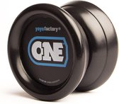 YoYoFactory - ONE - ZWART  - De ideale jojo voor beginners.