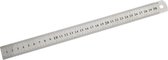 DW4Trading® RVS liniaal 30 cm snijlat inch en mm