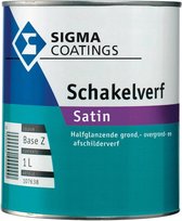 Sigma schakelverf Satin Ral 9010 - 2,5 Liter