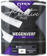 Fitex Creative+ Wegenverf-Wit-750 ml