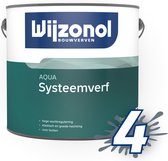Wijzonol Aqua Systeemverf 2,5 Liter 100% Wit