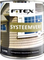 Fitex Systeemverf 1 liter wit