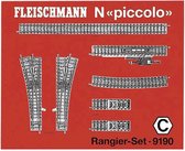 9190 N Fleischmann Piccolo (met ballastbed) Uitbreidingsset