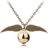Harry Potter - Golden Snitch necklace - Gouden Snaai ketting