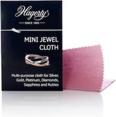 Professioneel Juwelen & Sieraden Doekje 9 x 12 cm -  Hagerty Zilver Goud Glans Poetsdoekje Juwelendoekje Sieradendoekje Zilverpoets Ringen Doek Oorbellen Armband Reinigen Ring Poetsdoek Wonderdoekje Aanslag Reiniger R-22