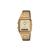 Casio Vintage Edgy AQ-230GA-9DMQYES Dames Horloge - 27.8 mm