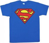 Superman logo t-shirt heren L