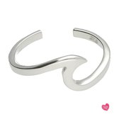 La Rosa Princesa - Teenring Wave - Zilver