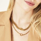 Ketting The Good Life - Yehwang - Schakelketting - One size - Goud