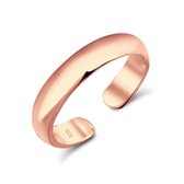 La Rosa Princesa Minimalistische Teenring Zilver Rosé  Goud Plating