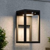 Solar wandlamp - Industrieel Design - Bewegingssensor - Tuinverlichting op Zonne-energie