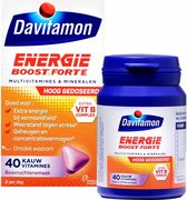 Davitamon Energie Boost Forte - multivitamine - bosvruchten - 40 tabletten