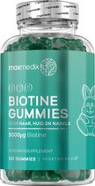 maxmedix Hair Vitamins Gummies - Voor haar, huid & nagels - 120 vitamine gummies