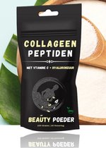 Collageen poeder | Met Hyaluronzuur + vitamine C | Gezond huid en haar | 100% Collagen | stralende en elastische huid | voedingssupplement | Skin health and glow| Anti-rimpel | Protein