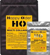 Happy Older Multi Collageen Poeder + 120 MSM-PLUS capsules - Combinatie aanbieding