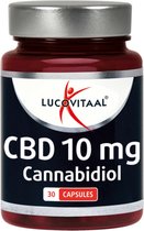 Lucovitaal CBD 10 milligram Cannabidiol Voedigssupplement - 30 Capsules