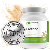 Creatine Monohydraat Poeder - 500 Gram - PerfectBody.nl