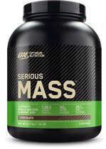 Optimum Nutrition Serious Mass - Weight Gainer / Mass Gainer - Chocolade Smaak - 2724 Gram (8 shakes) - 1 Pot