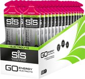 SiS Go Energy + Electrolyte - Sportgel - Doos van 30 stuks - Framboos