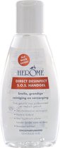 Herome Direct Desinfect Handgel Sensitive (Parfumvrij) - Desinfecterende Handgel met 80% Alcohol - Beschermt Tegen Bacteriën en Droogt de Handen Niet Uit - 75ml.
