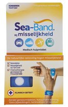 Seaband - Polsband -  Kinderen - 2 stuks - Blauw