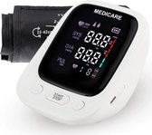 Medicare® Bovenarm Bloeddrukmeter - Wit - Meet Hartslag - Intellisense technologie - Eenvoudig in gebruik