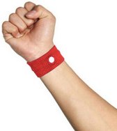 Anti wagenziek misselijkheid bandjes - Anti-Wagenziek Bandjes – Wagenziek Polsband - Rood