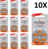 Rayovac Extra Hoorbatterijen 13 Oranje 60 pack